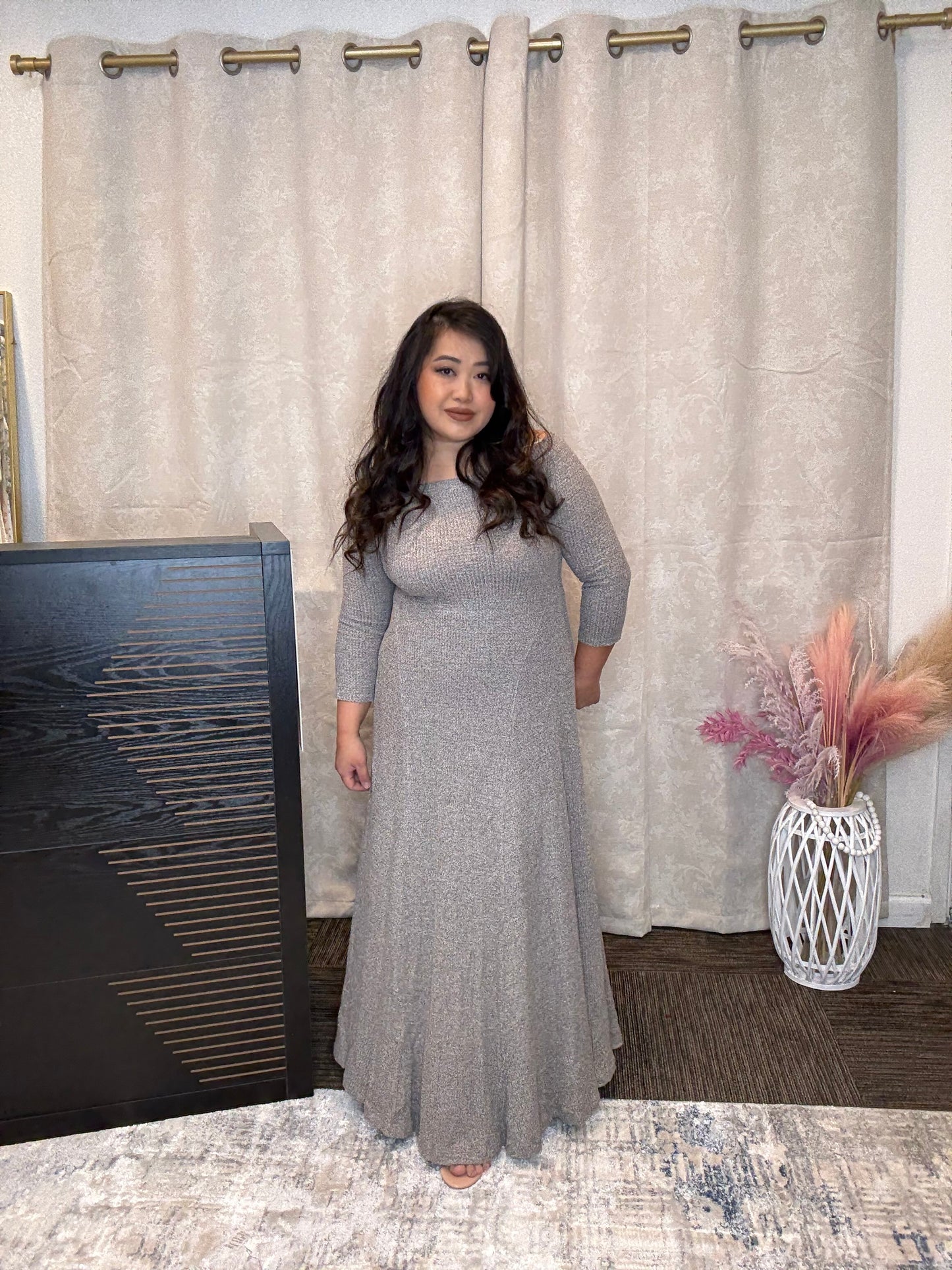 Waffle Knit Dress