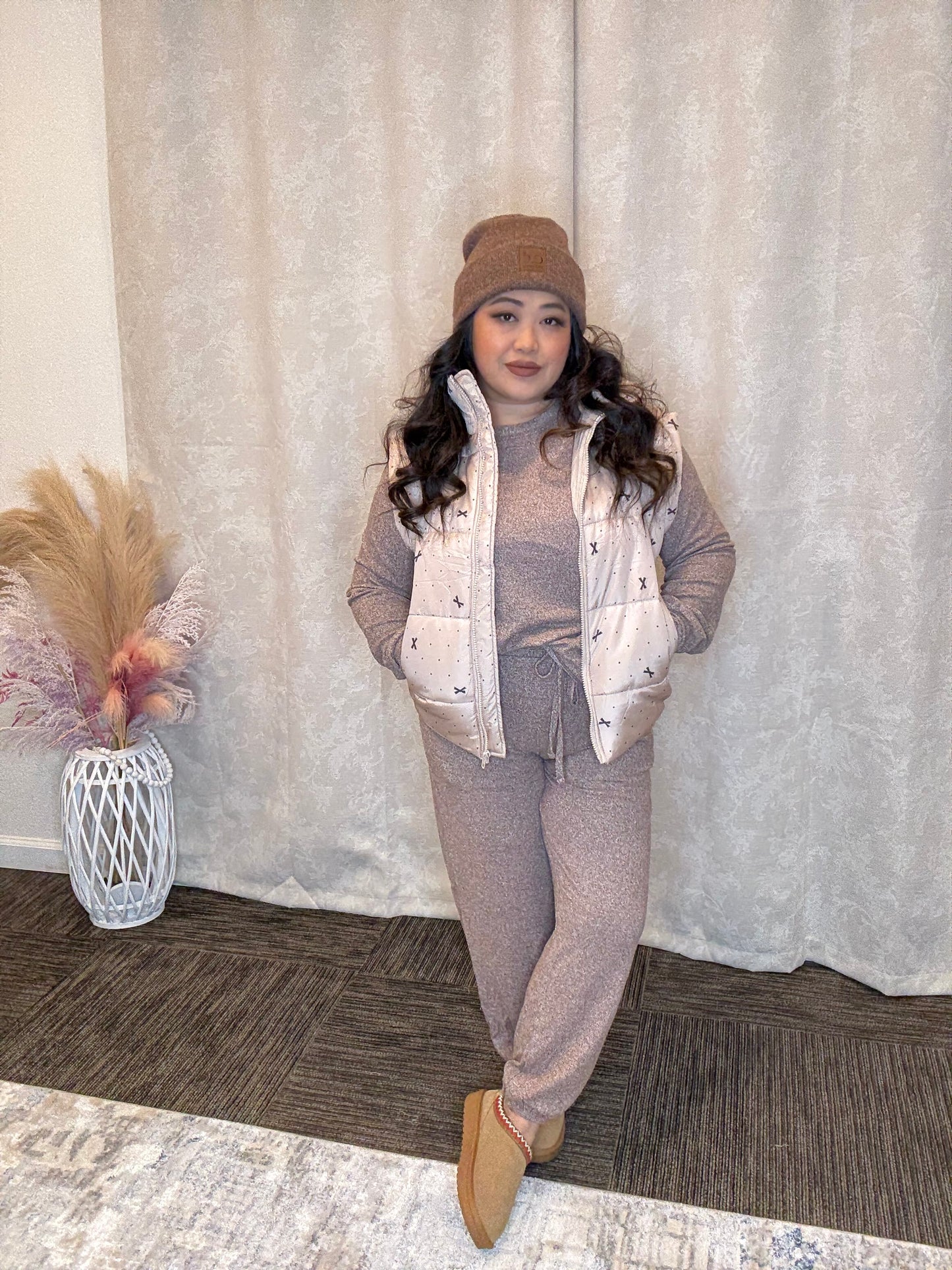 Bow Puffer Vest