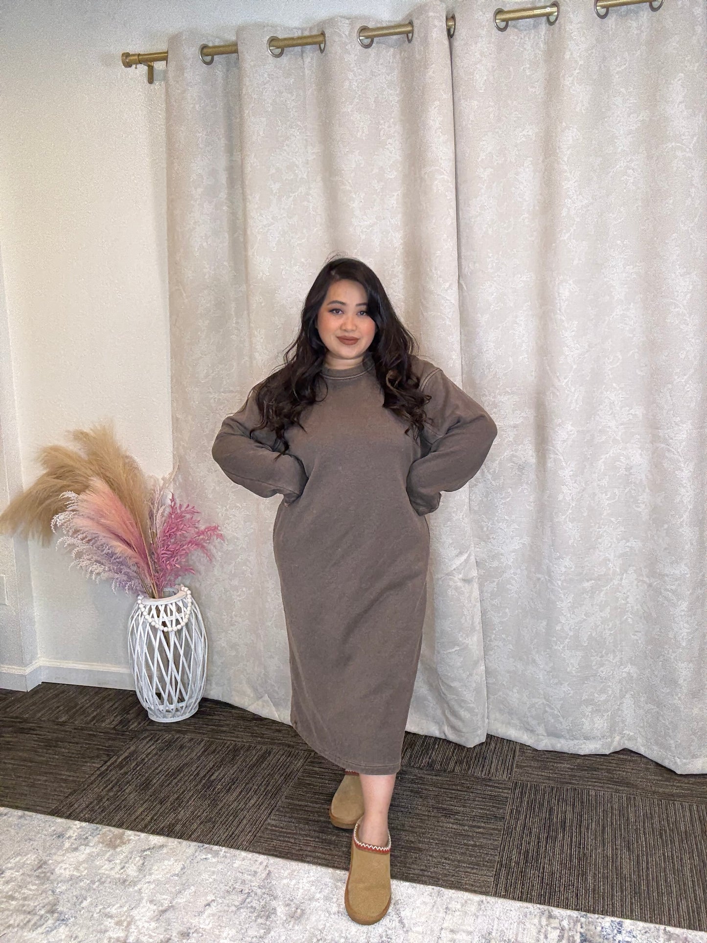 Sweater Fleece Dress