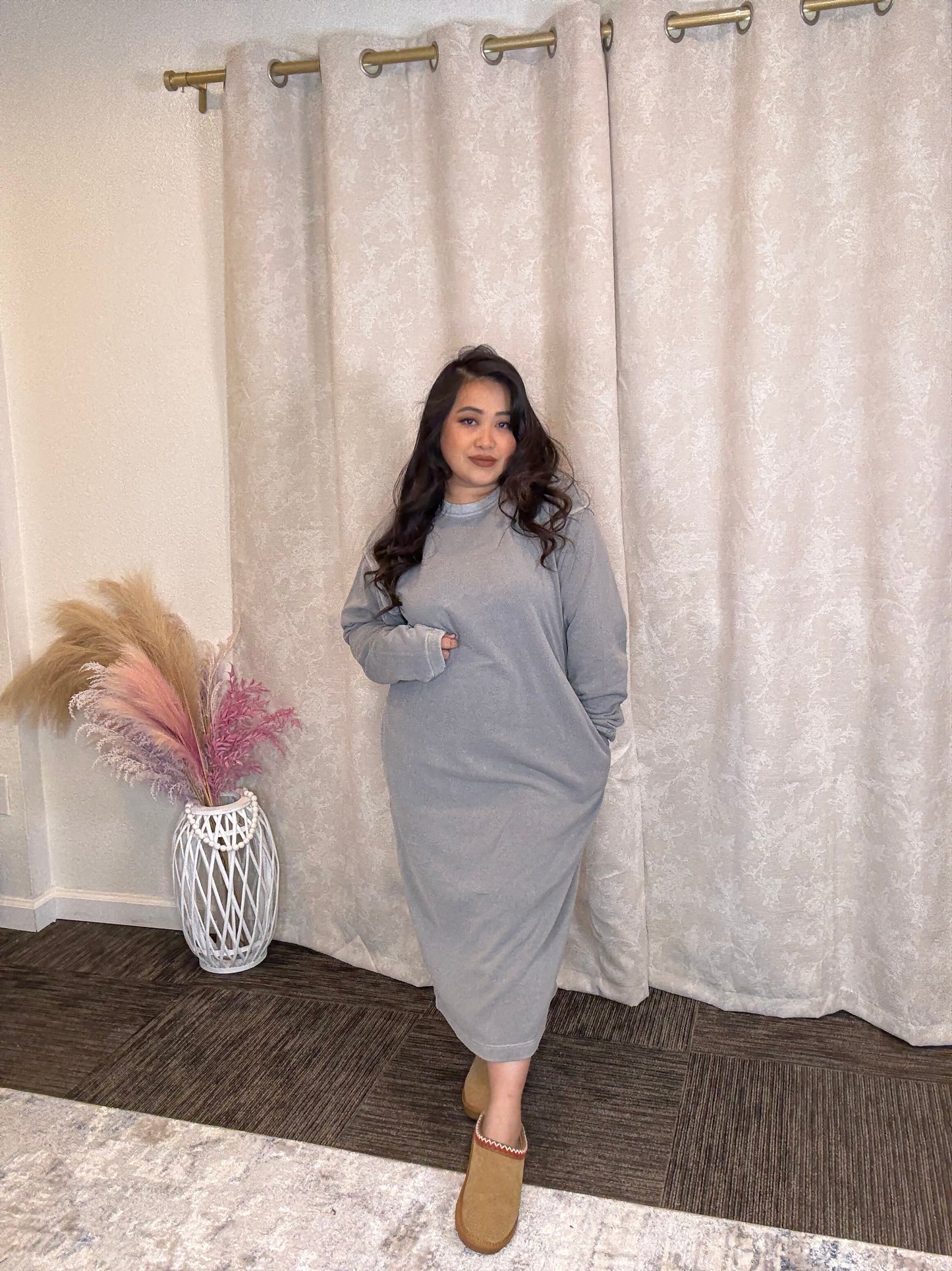 Sweater Fleece Dress
