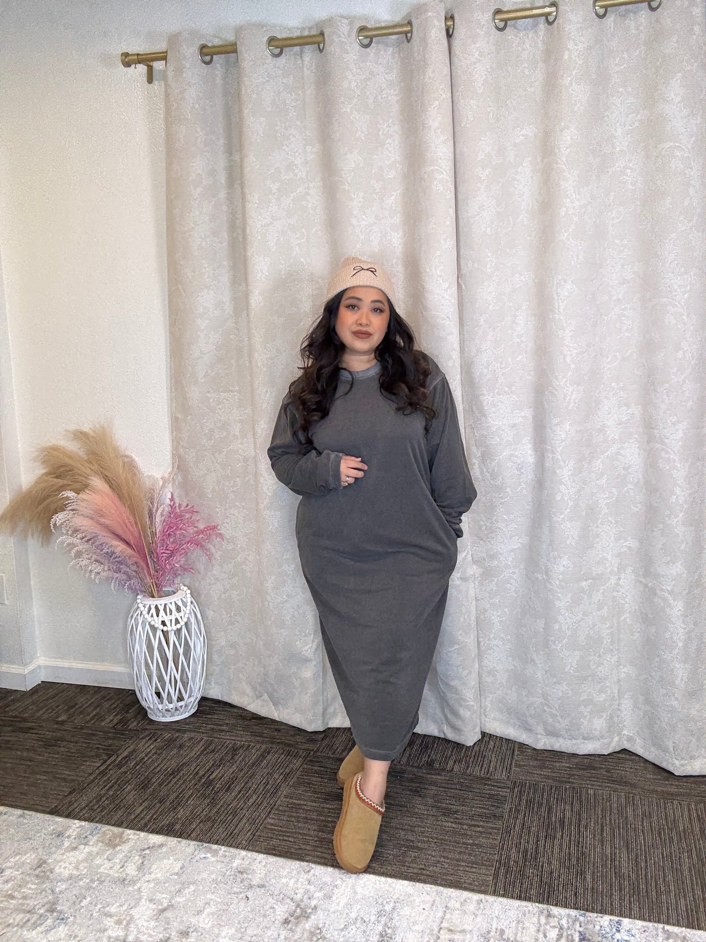 Sweater Fleece Dress
