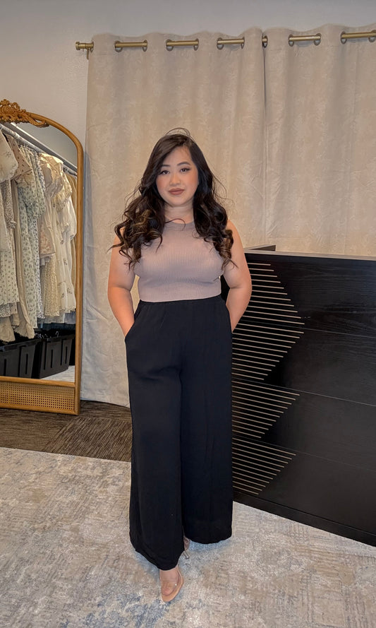 Crinkle Wide Pant